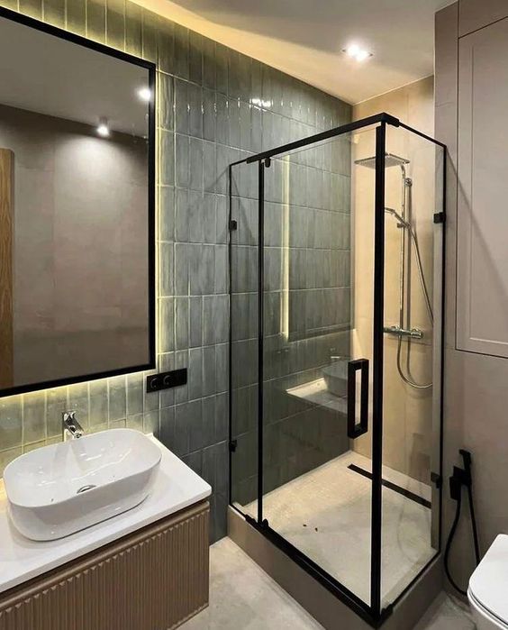 Душевая кабина,Лофт Перегородка.