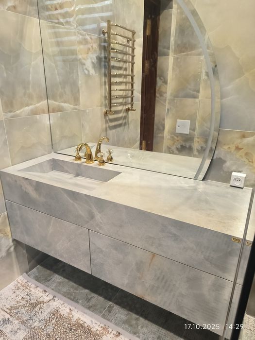 Раковина из керамогранита