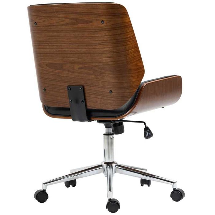 Офисен стол Vinsetto, функция люлеене, регулируема височина