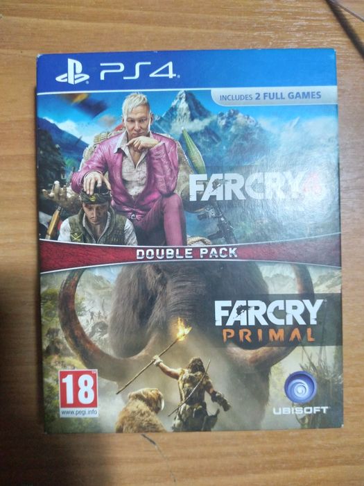 FarCry 4 + FarCry PRIMAL  игра  на 4 плейстейшен