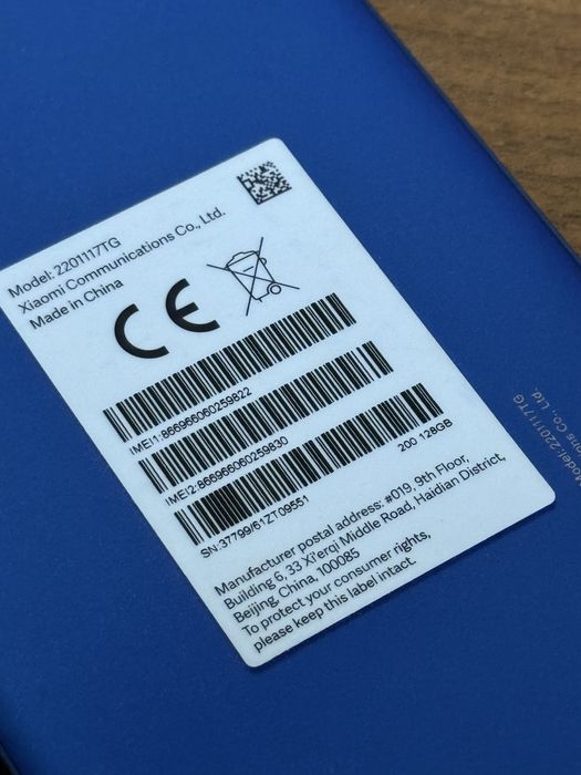 Xiaomi Redmi Note 11 128