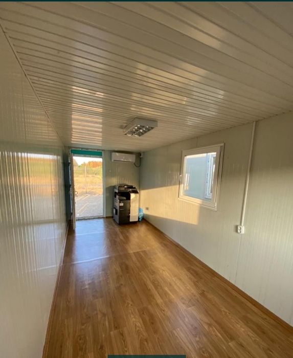 Container birou containere vitrina santier paza