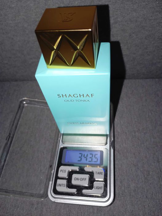 Парфюм Shaghaf Oud Tonka Swiss Arabian.  Флакон и отливка 10 мл.