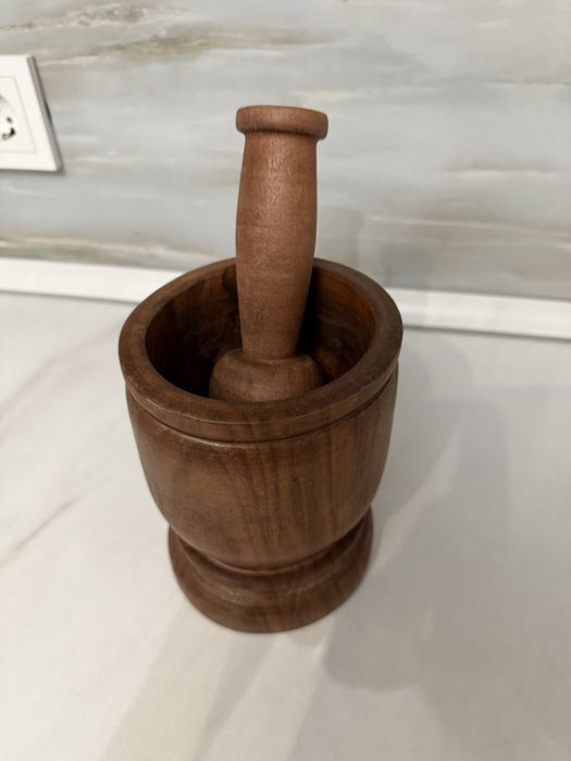 ступка посуда для давления специй ручная работа из Грузии