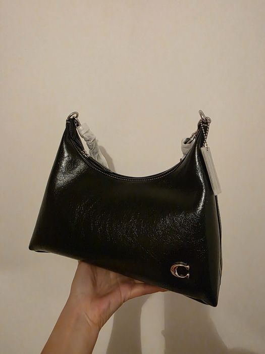 Черная сумка Coach Juliet 30