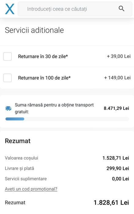 Cabina de dus Mexen ,noua ,sigilata ,factura