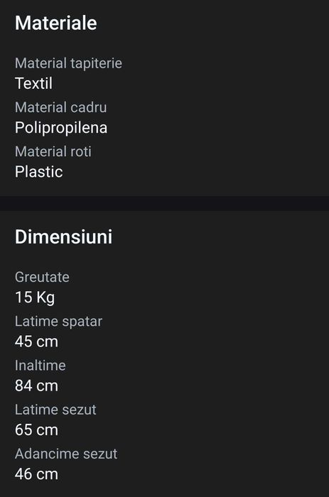 Scaun birou ergonomic pentru copii,Roz