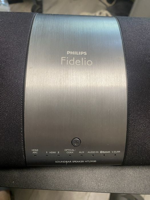 Philips Fidelio HTL9100/12 – Soundbar Premium 2.1 cu Subwoofer Wireless și Surround Detașabil