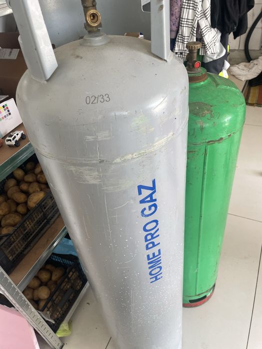 Butelie de gaz pentru centrala