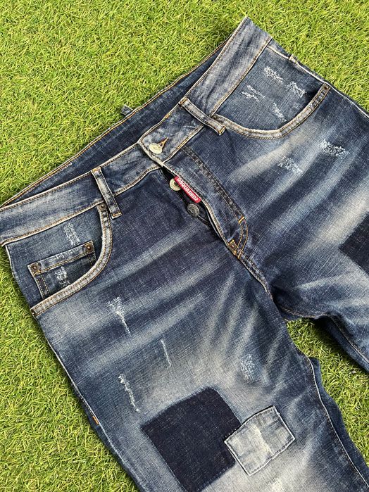 Мъжки къси дънки : DSQUARED2 Tidy Biker Jean 48
