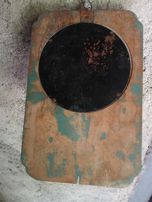 Античен стенен часовник-таймер HANAU Germany за слънчеви бани.