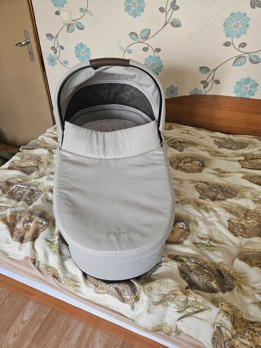 кош за новородено Cybex Cot S Lux grey