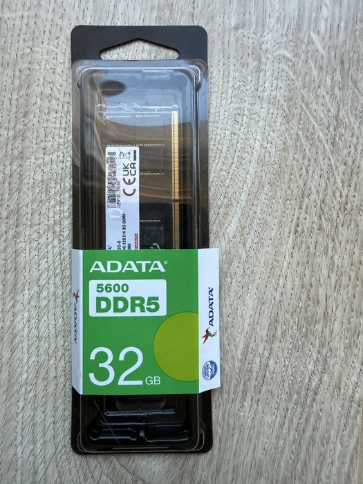 НОВА 32GB RAM DDR5 5600 ADATA за лаптоп