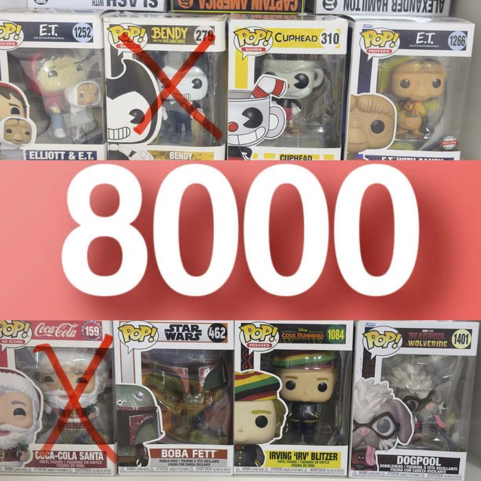 Funko Pop разные все в коробках.