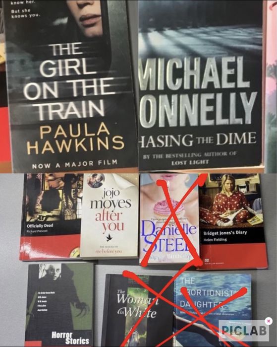 книги на английски език по 7лв/бр.Отстъпка при покупка на повече книги