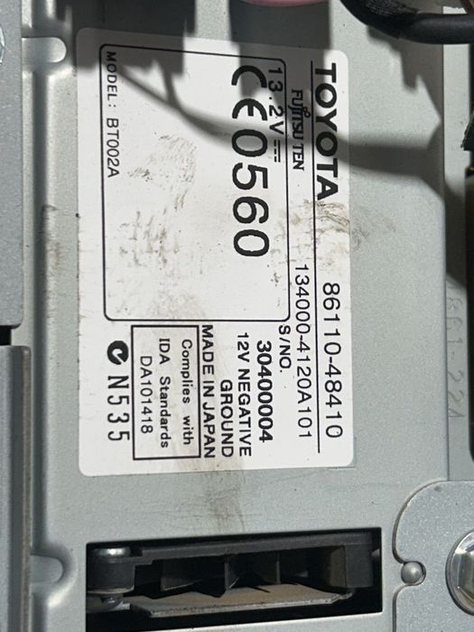 Navigatie Lexus RX 400 H 2004 - 2009 (1274) 8611048410