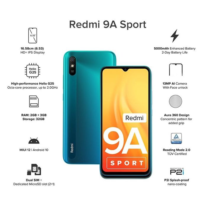 Xiaomi Redmi 9a 32/2GB