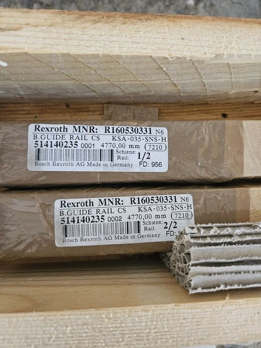 Bosch Rexroth линейни водещи за цнц НОВИ