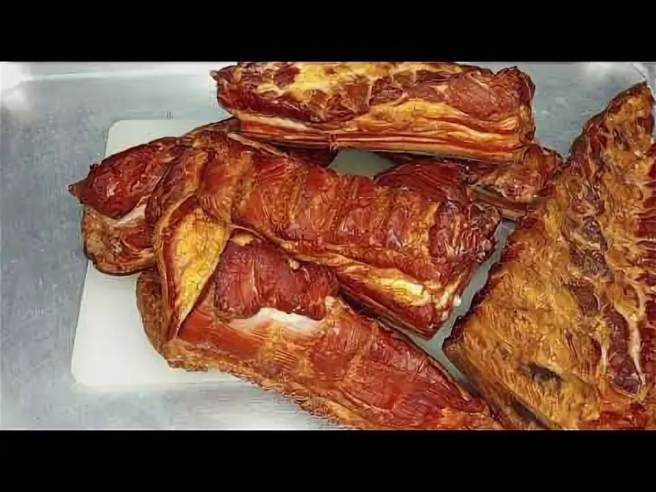 Копченная говядина грудинка