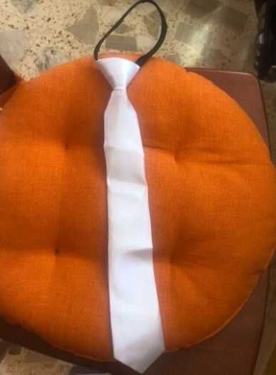 Вратовръзка с цип, в черно , синьо или бяло