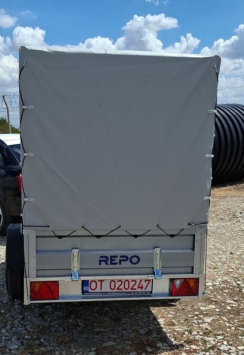 Vând ATV CF MOTO 520l + remorca Repo 2600/1700 basculabila