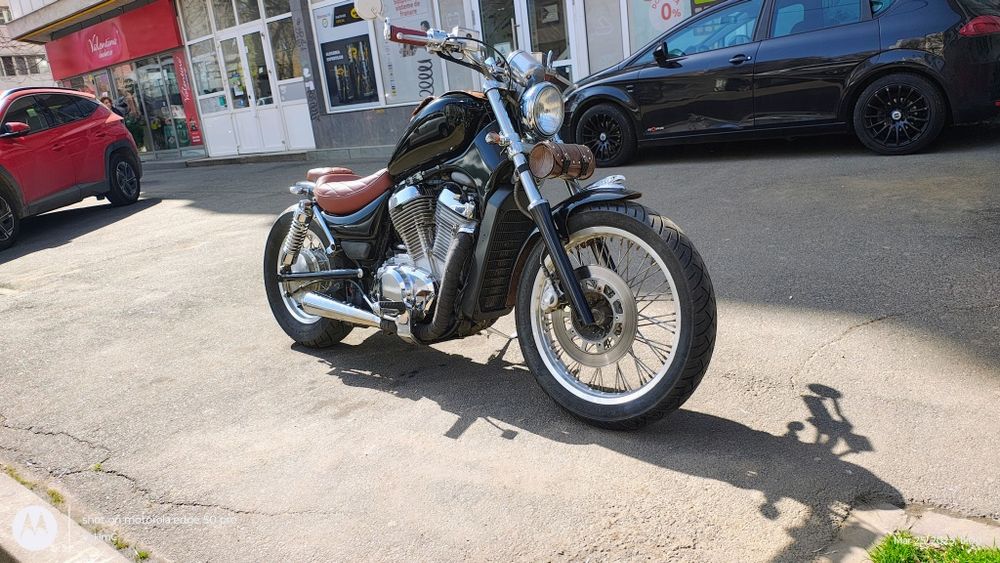 Intruder  Chopper bobber frumos făcut , Suzuki Intruder vs800.