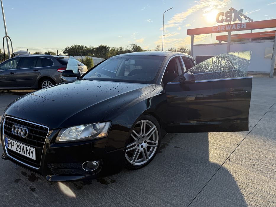 Audi A5 Sportback 2.0 TFSI 211 CP • Manuală 6 trepte • 2011