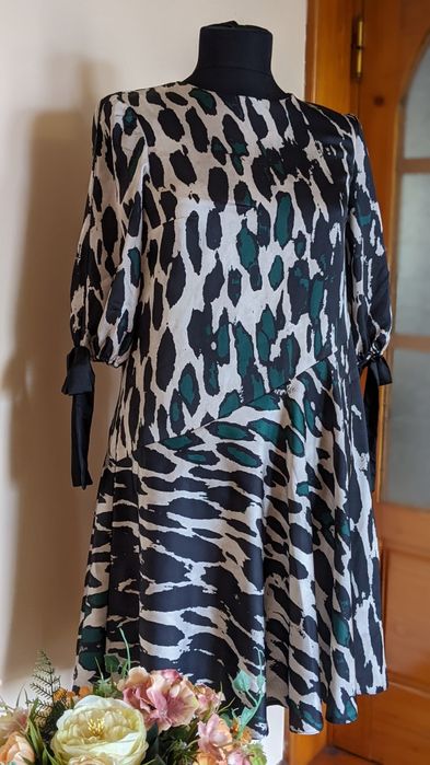 Rochie de zi, animal print