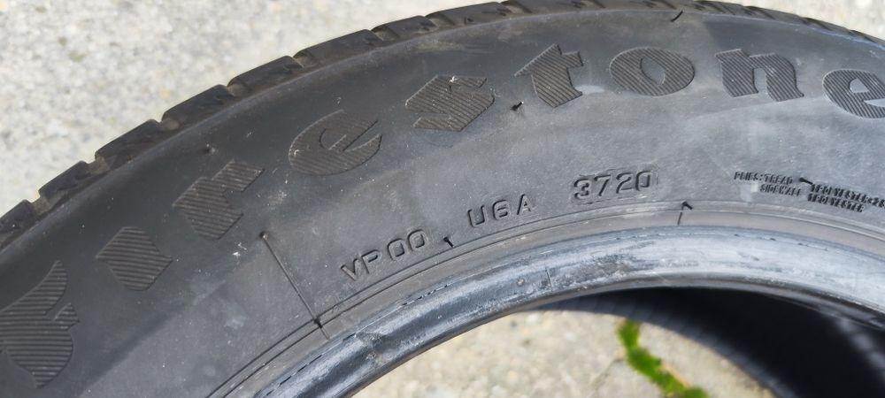 Set 4 envelope 225/55/17 FIRESTONE