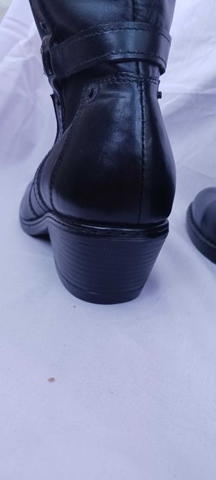 Кожени нови български ботуши