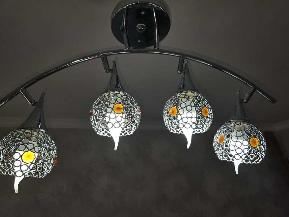 Люстра 4х рожковая