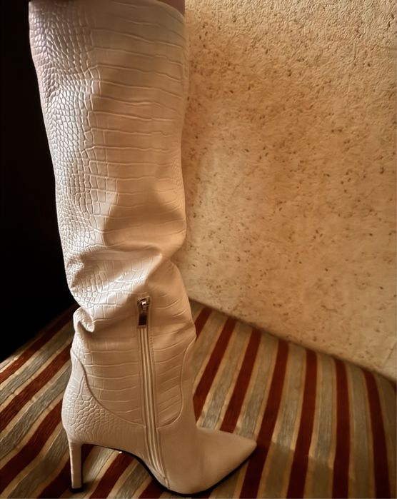 Трендовые элегантные сапоги (обувь, ботфорты)