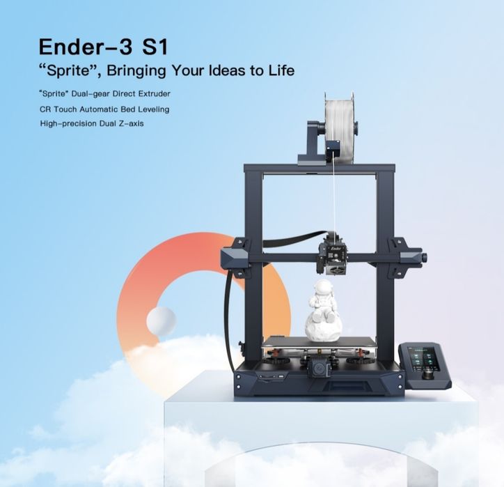 Imprimantă  Creality Ender 3 S1, nouă