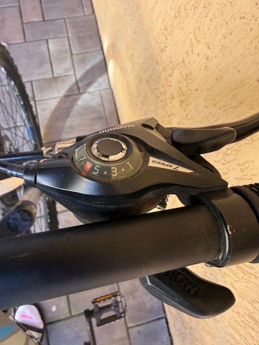 B’Twin Rockrider MTB – frâne pe disc, suspensie, stare foarte bună!