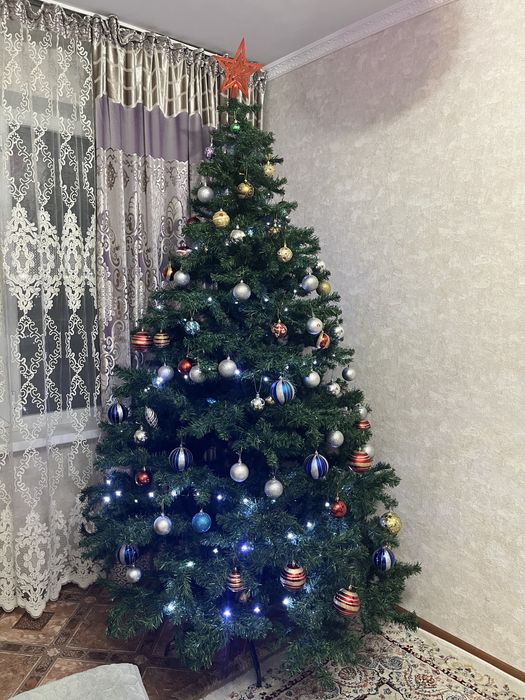 Новогодняя ёлка зеленая!