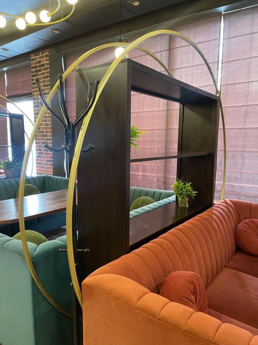 Перегородка декоративный стеллаж