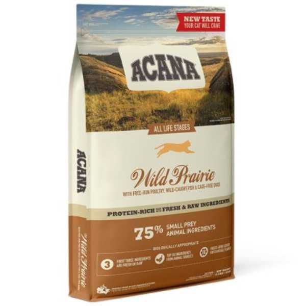 Пълноценна Храна за Котки - 4.5кг - Wild Prairie Cat - Acana