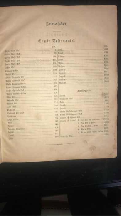 Biblie veche (1883) editie suedeza