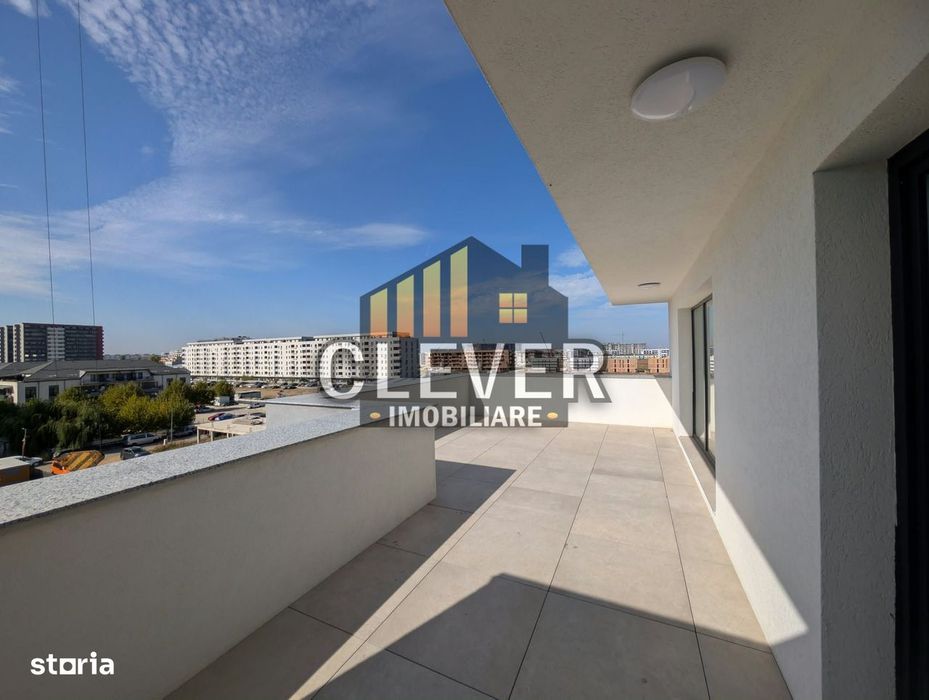 Penthouse 2 Camere | 91,3 mp | Terasă generoasa 32,6 mp | Theodor Pall