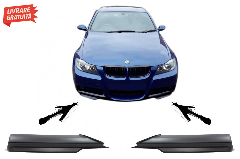 Prelungiri Bara Fata BMW Seria 3 E90 E91 M-Tech Design (2005-2008)