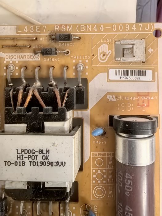 Placa alimentare Samsung L43E7 RSM BN44-00947J