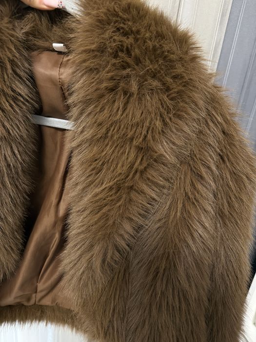 Дамско яке (кафяв)