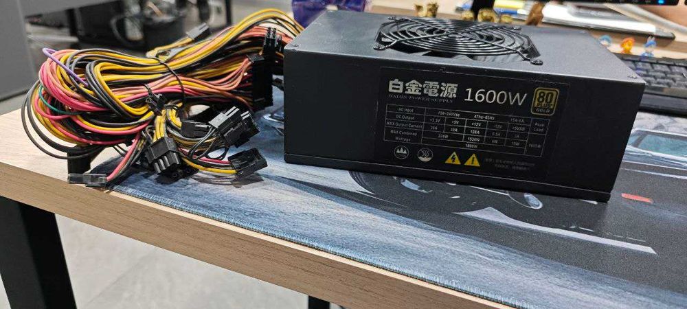 Блок питания 1600w GOLD 80 Plus