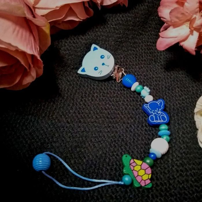 Lănțișor pentru suzetă bebe