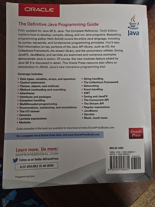 JAVA the complete reference