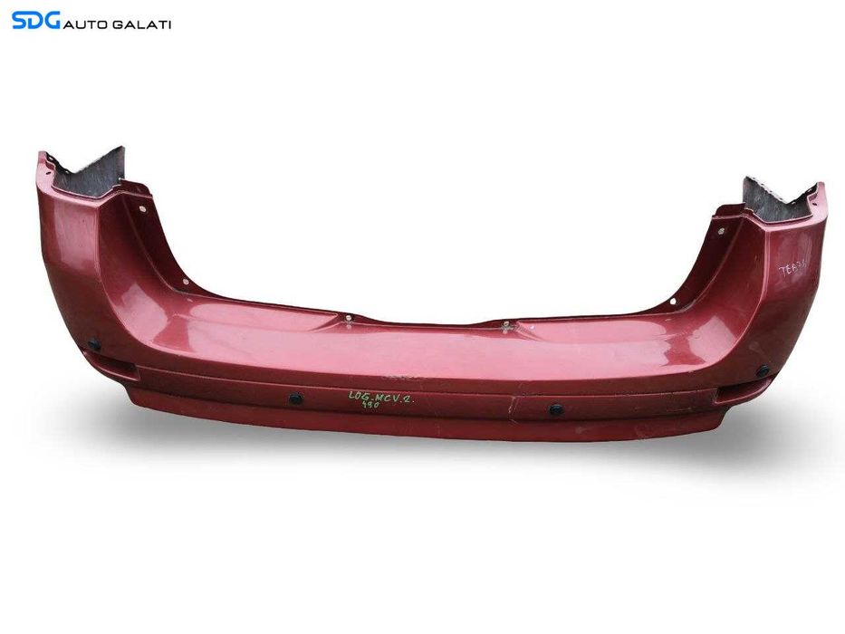 Bara Spoiler Spate cu Senzori de Parcare Dacia Logan 2 MCV 2012 - 2018 Culoare Fire Red Metallic / Pearl TEB76 [LS0778]