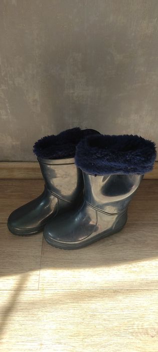 Сапожки резиновые на мальчика