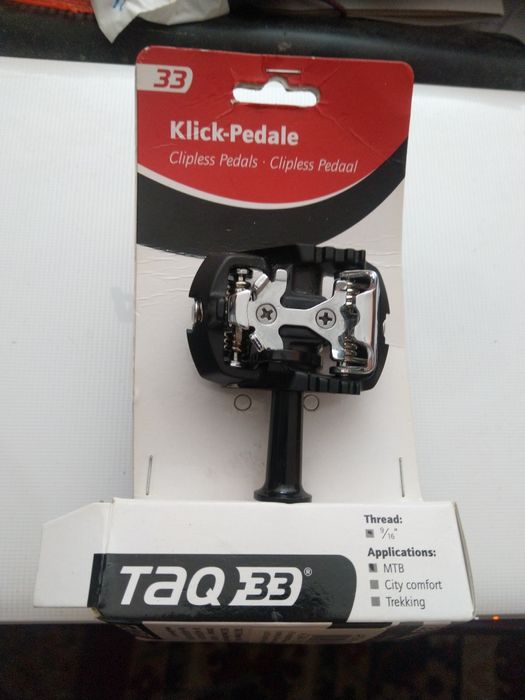 Чисто нови алуминиеви педали   Taq 33