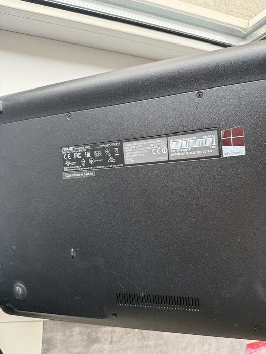 Ноутбук Asus рабочий