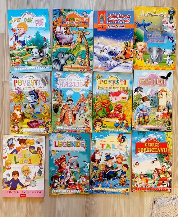 Lot 24  carti povesti si literatura copii